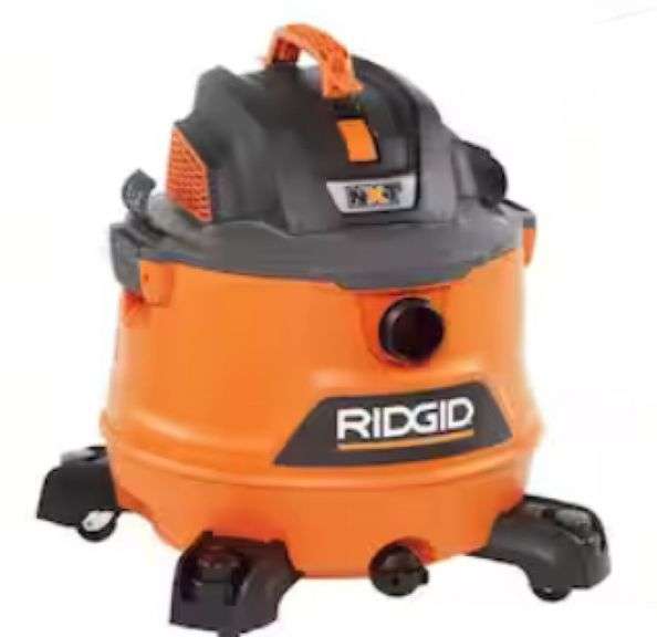 RIDGID 6 Gal 3.5 Peak HP NXT Shop Vacuum Wet/Dry Vac with General Debris Filter, Locking Hose and Attachments