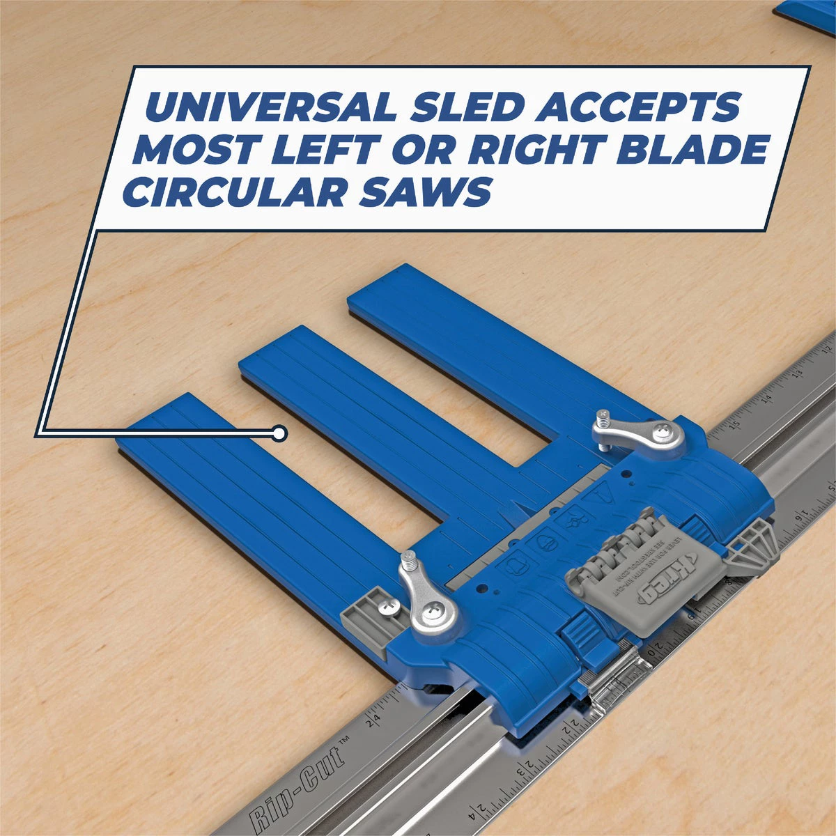Kreg 24 in. Rip-Cut Aluminum Circular Saw Guide
